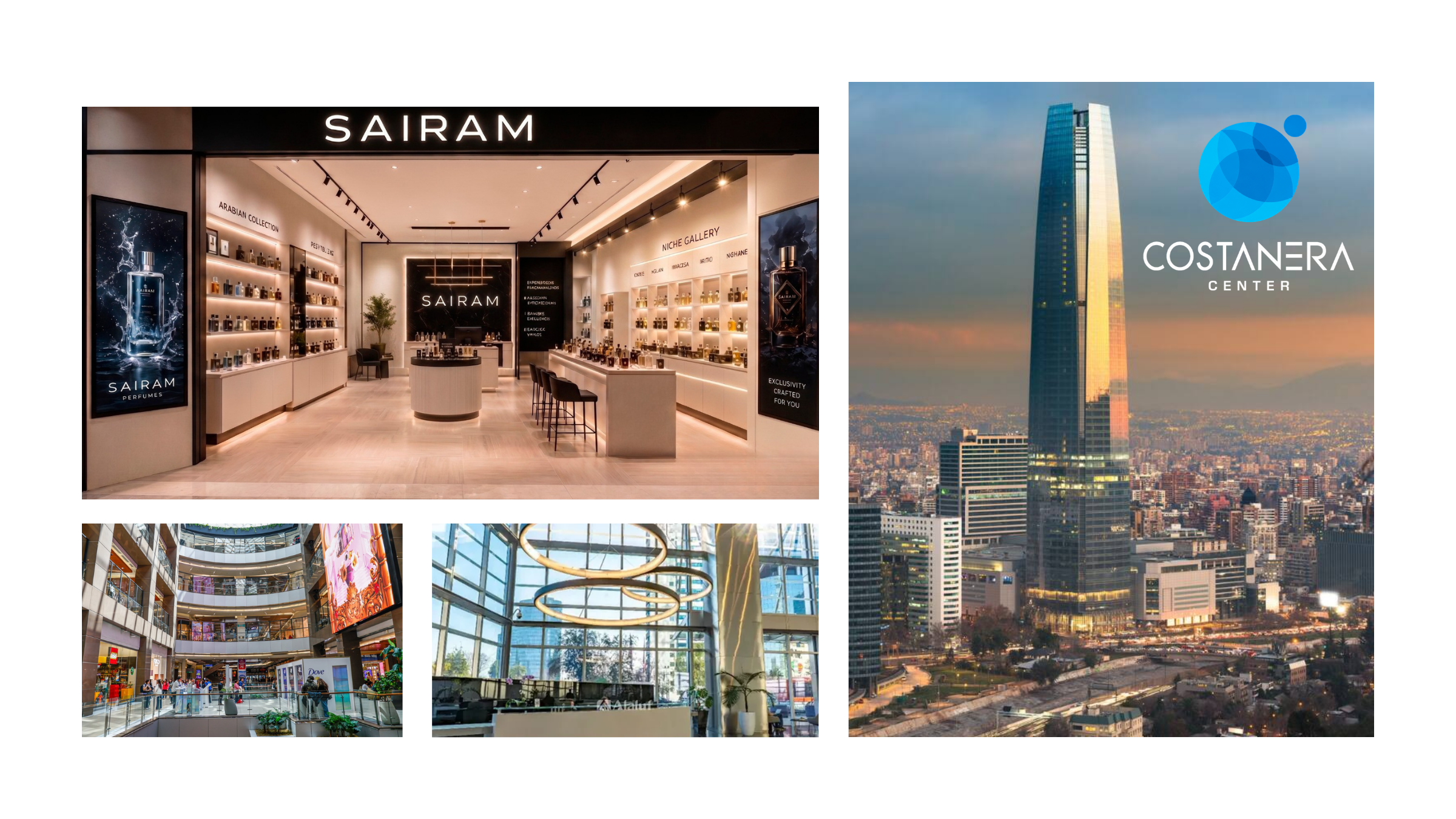 Costanera Center — próxima ubicación Sairam Luxury